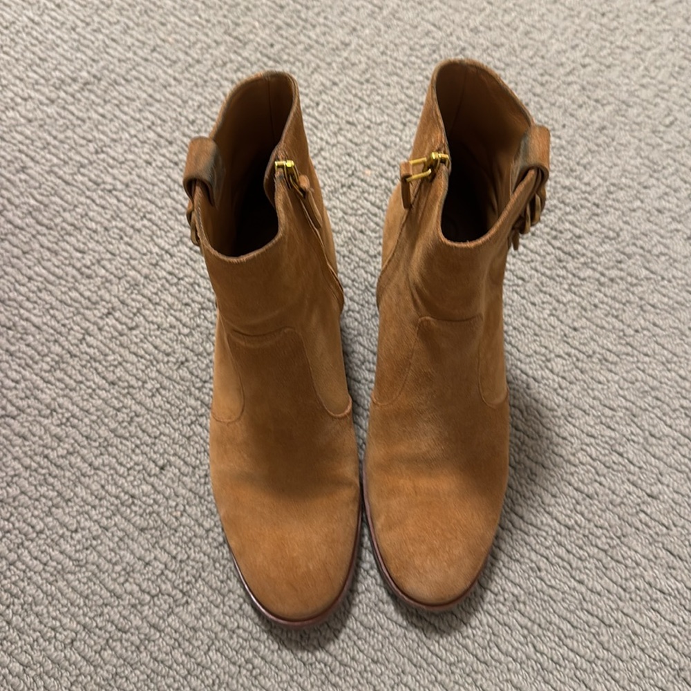 Women’s Tory Burch Marsden 50MM Bootie Sport Suede - Picture 2 of 4